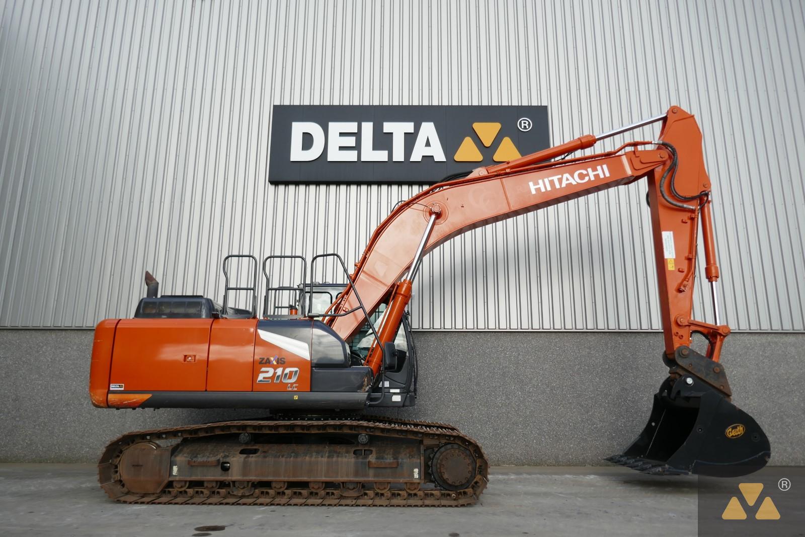 Delta Machinery | Hitachi ZX210LC-7 - CE - Hammer lines - Quick