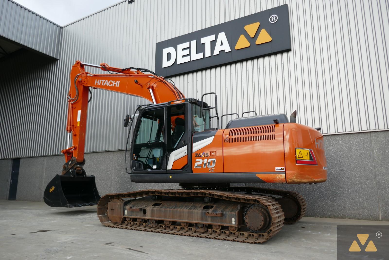 Delta Machinery | Hitachi ZX210LC-7 - CE - Hammer lines - Quick