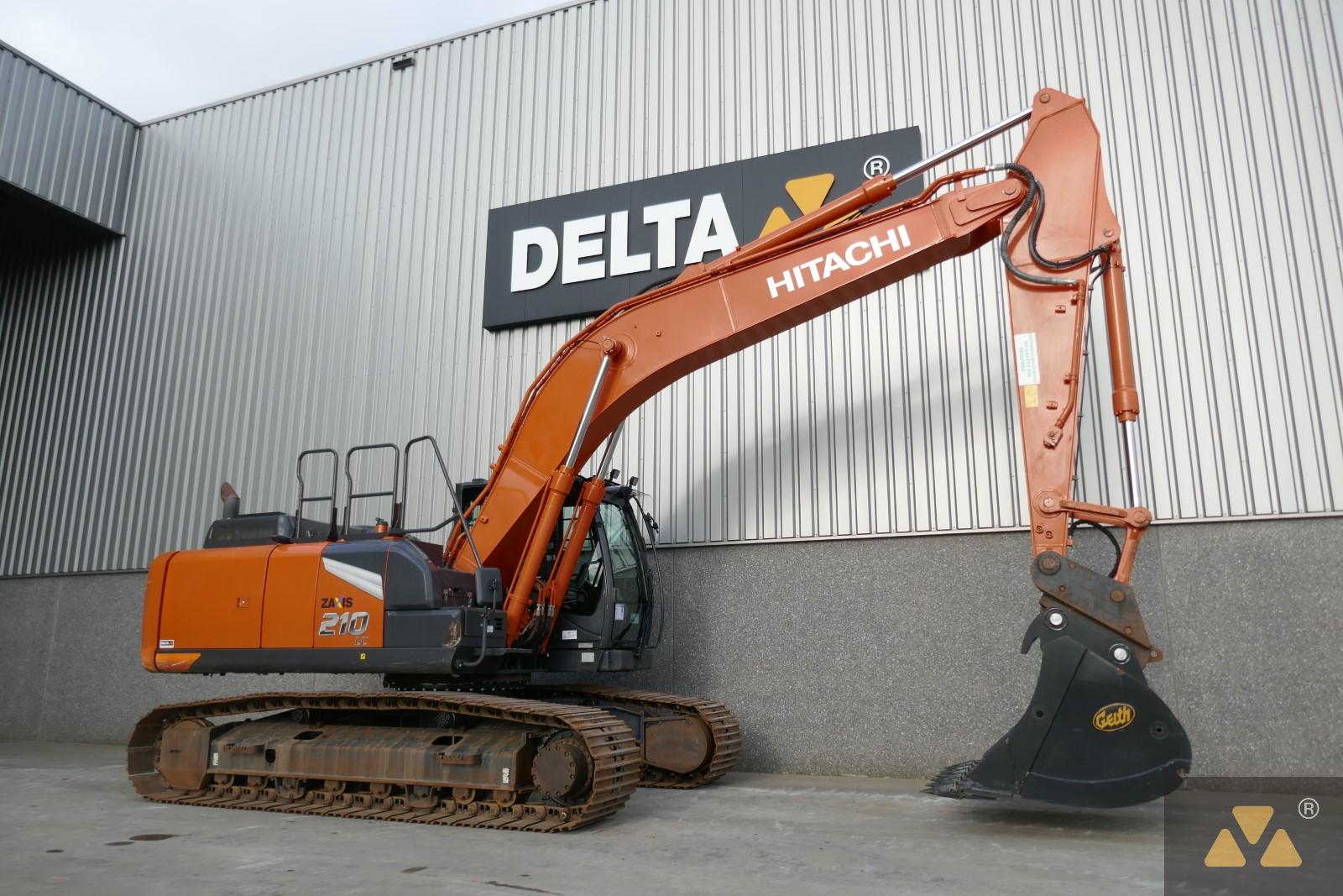 Delta Machinery | Hitachi ZX210LC-7 - CE - Hammer lines - Quick