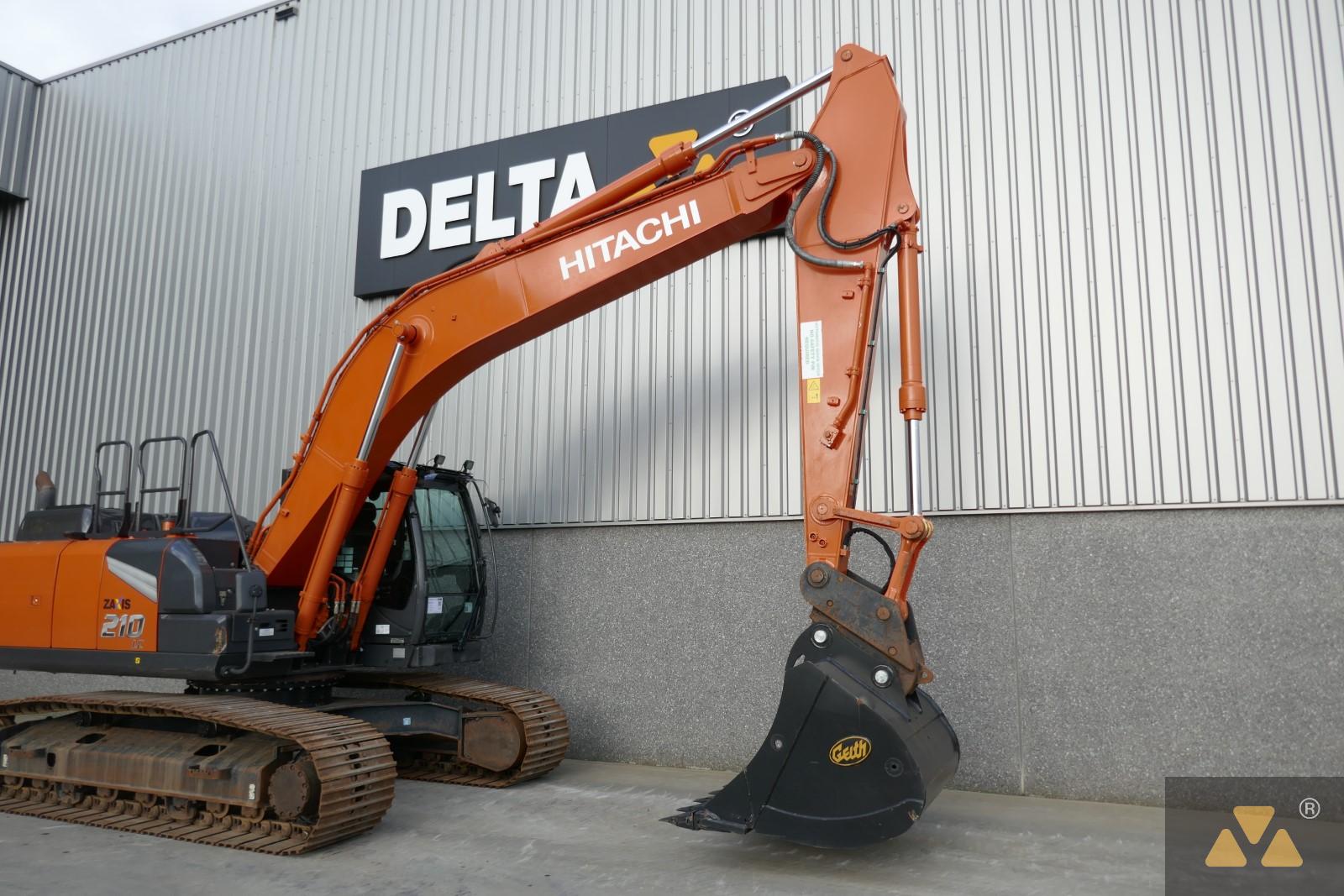 Delta Machinery | Hitachi ZX210LC-7 - CE - Hammer lines - Quick